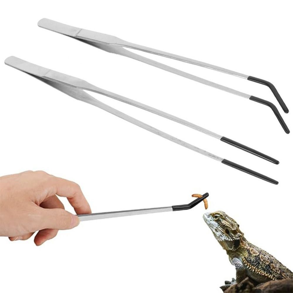 Feeding Tong Stainless - ملقط تغذية للحوض المائي من الفولاذ