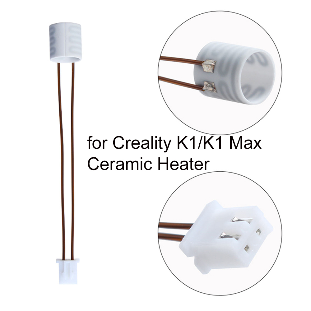 ل Creality K1/ K1 ماكس الثرمست - مراجعة Ceramic Heat Emitter وسعره
