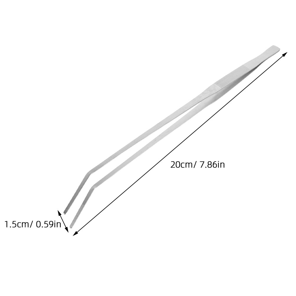 قطعتان من ملاقط تغذية الزواحف  - مراجعة Feeding Tong Stainless وسعره