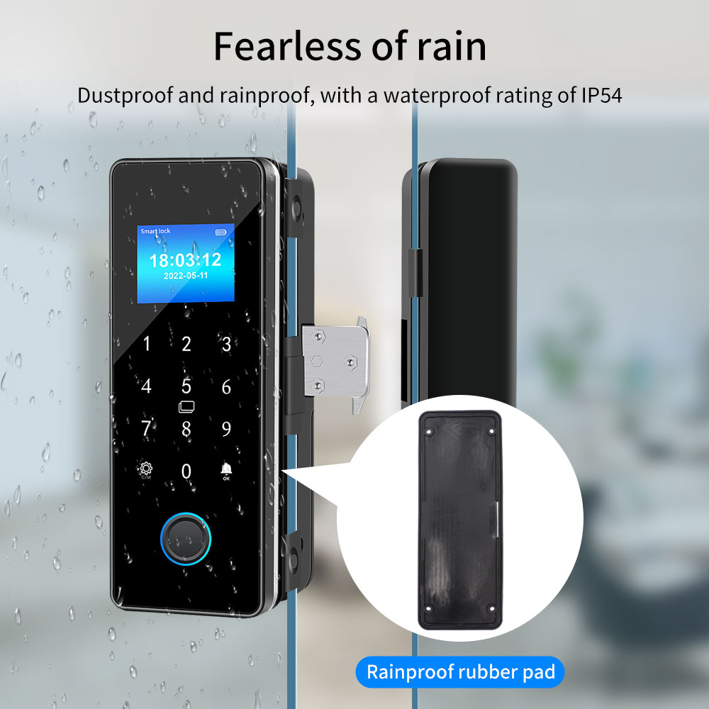 مقاوم للماء Tuya APP التحكم ان - مراجعة Glass Door Hinge وسعره